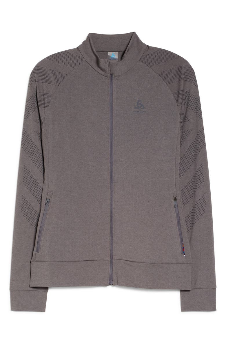 Odlo Women's Concord Full Zip Midlayer Running Top, Alternate, color, 