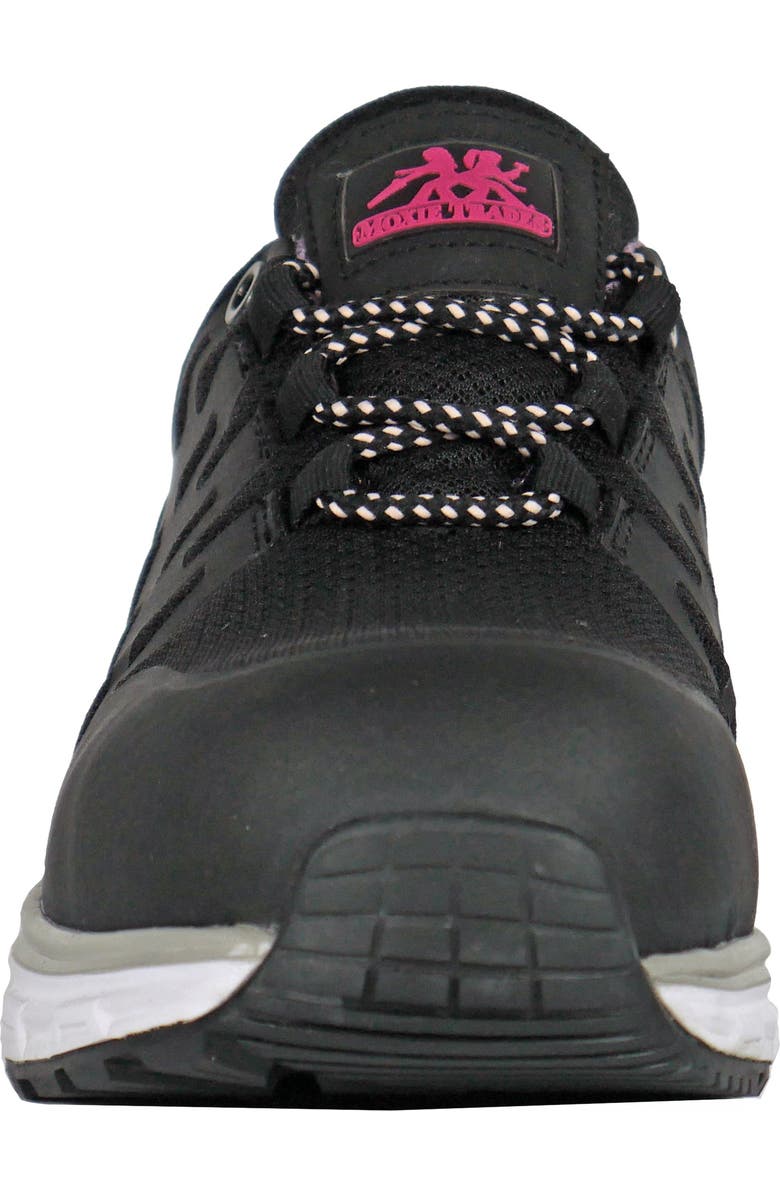 Moxie Trades Moxie Exhilarator Womens Composite Toe Work Shoe, Alternate, color, Black