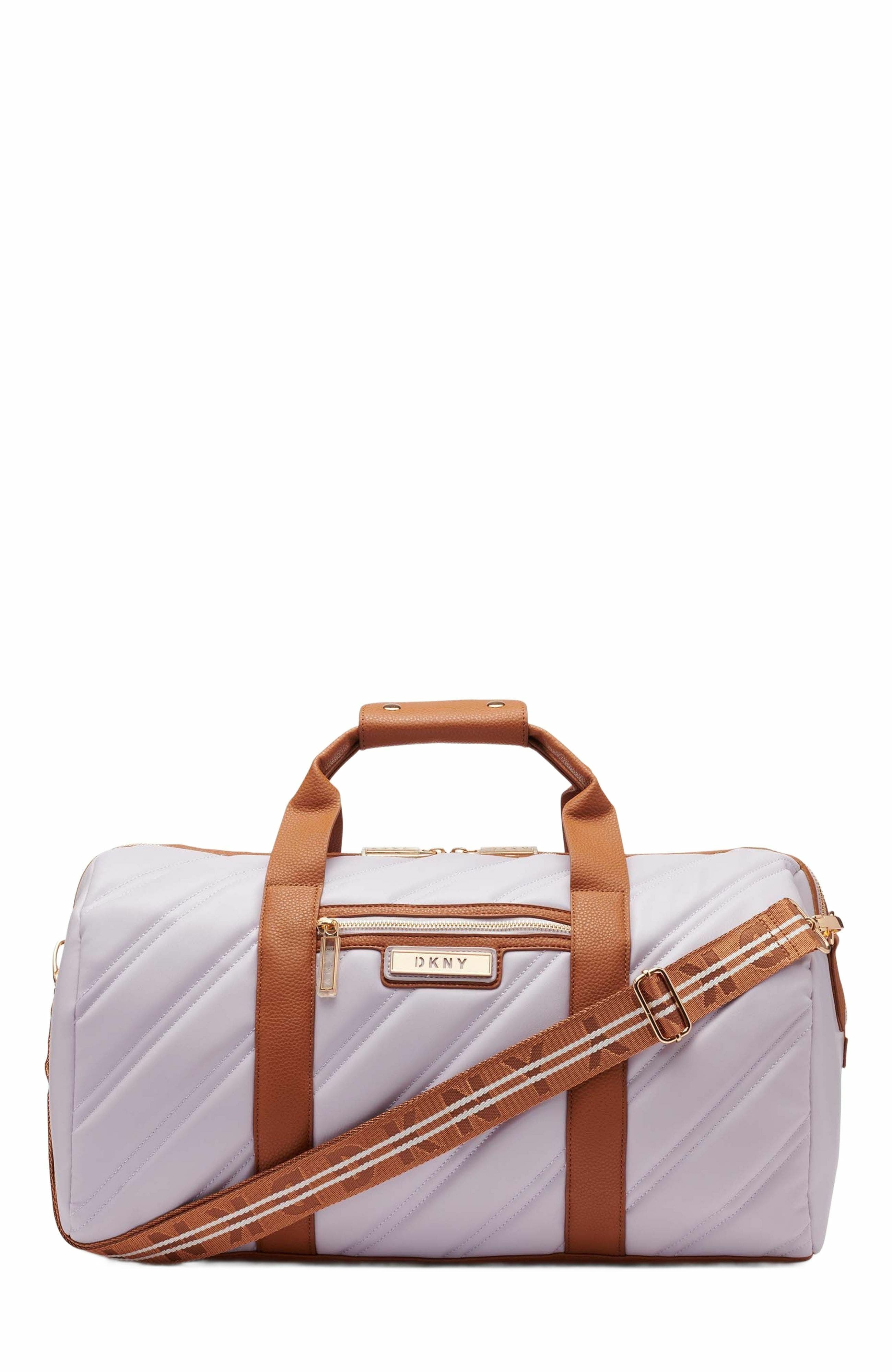 DKNY Bias Duffel Bag, Main, color, 
