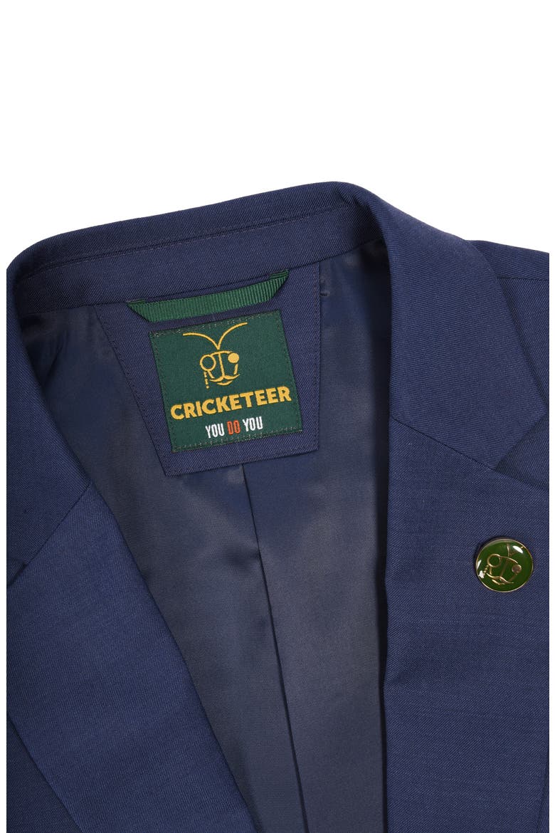 Slim Fit Wool Blend Suit, Alternate, color, NAVY