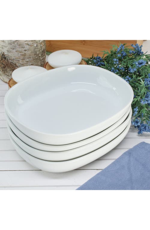 Bia Cordon Bleu Oslo Set Of 4 Oblong Baking Dishes In White