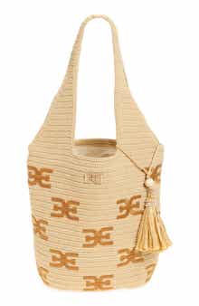 Sam Edelman April North/South Woven Tote Bag