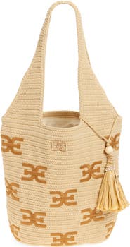 Sam Edelman April North/South Woven Tote Bag