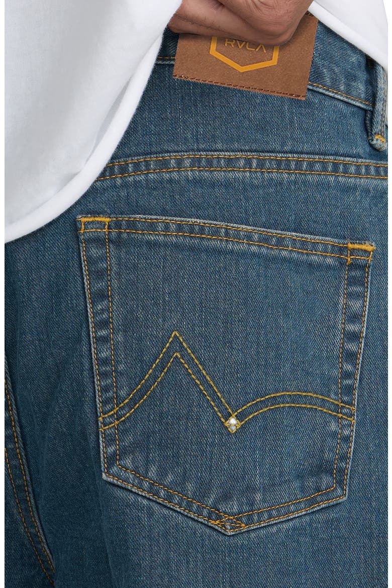 Straight Leg Jeans, Alternate, color, DARK VINTAGE