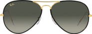Ray-Ban Aviator Full Color 58mm Sunglasses