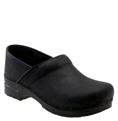 Dansko 'Professional' Slip-On in Black Oiled  product