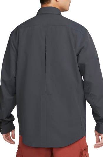 Nike ACG Devastation Trail 長袖シャツ Dri-fit Nike ACG Dri-FIT UV Devastation Trail Men's Top (Black