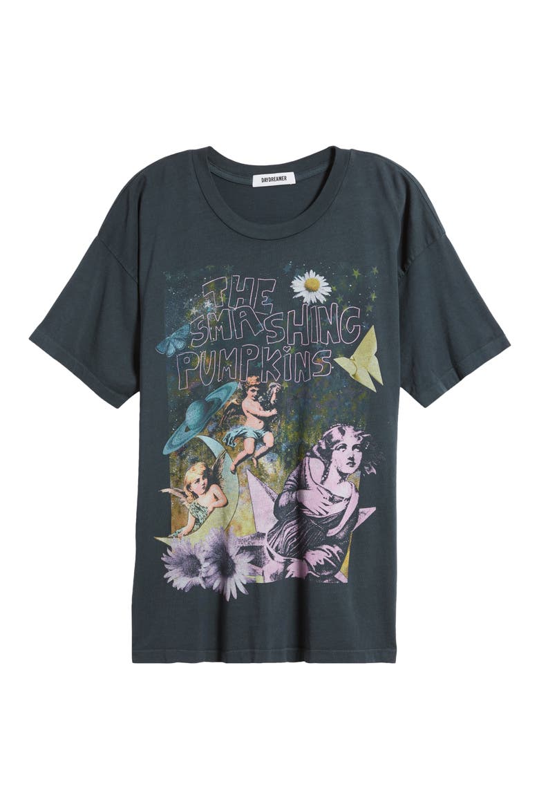 Smashing Pumpkins Infinite Sad Cotton Graphic T-Shirt, Alternate, color, VINTAGE BLACK