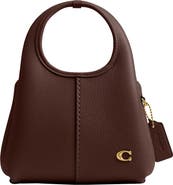 COACH Lana Polished Pebble Leather Shoulder Bag