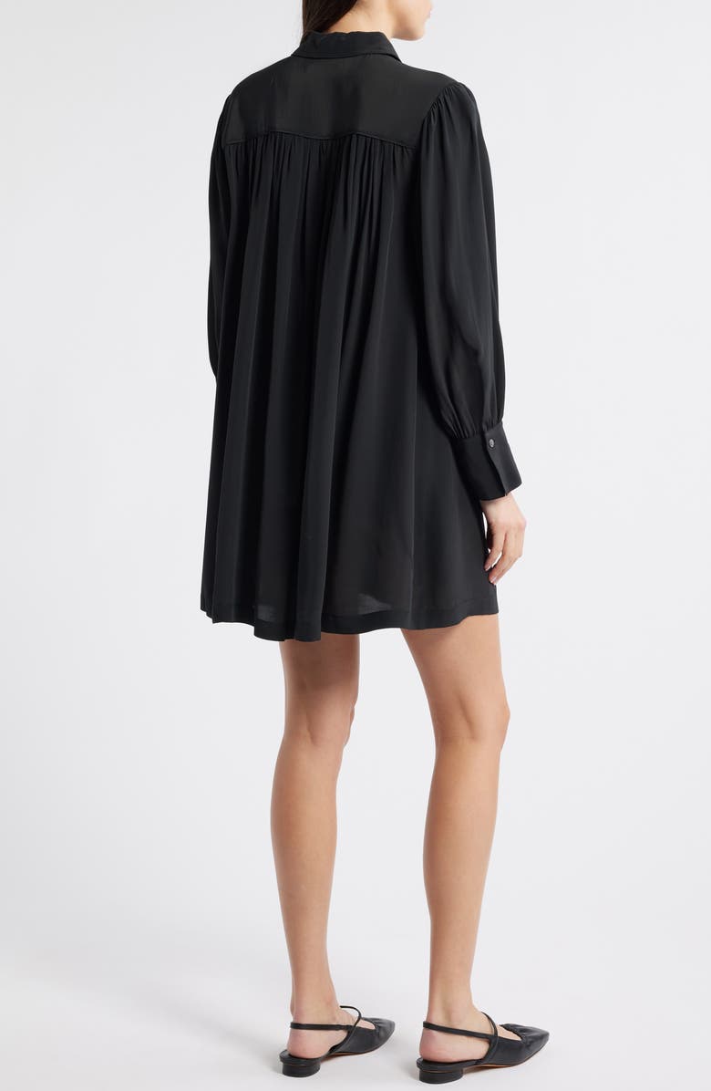 Madewell Relaxed Long Sleeve Minidress, Alternate, color,