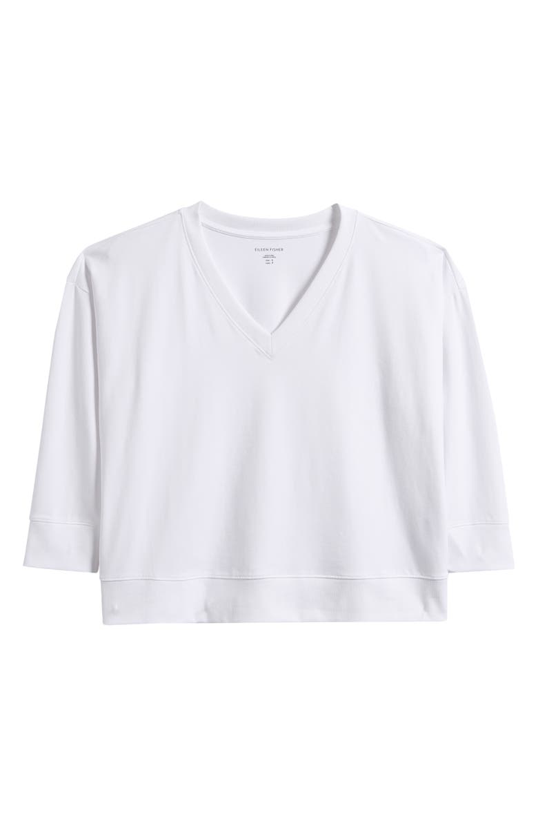 Eileen Fisher V-Neck T-Shirt, Alternate, color, 
