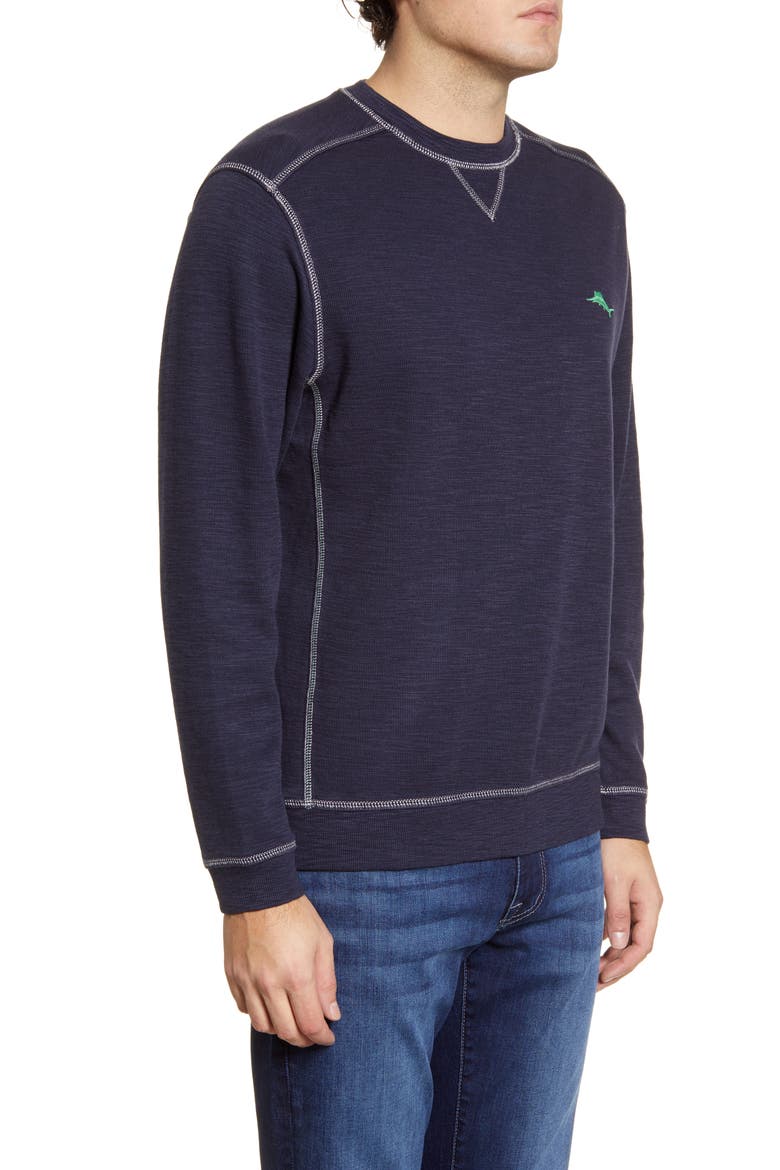 Tomma Bahama Tobago Bay Crewneck Sweatshirt, Alternate, color, OCEAN DEEP