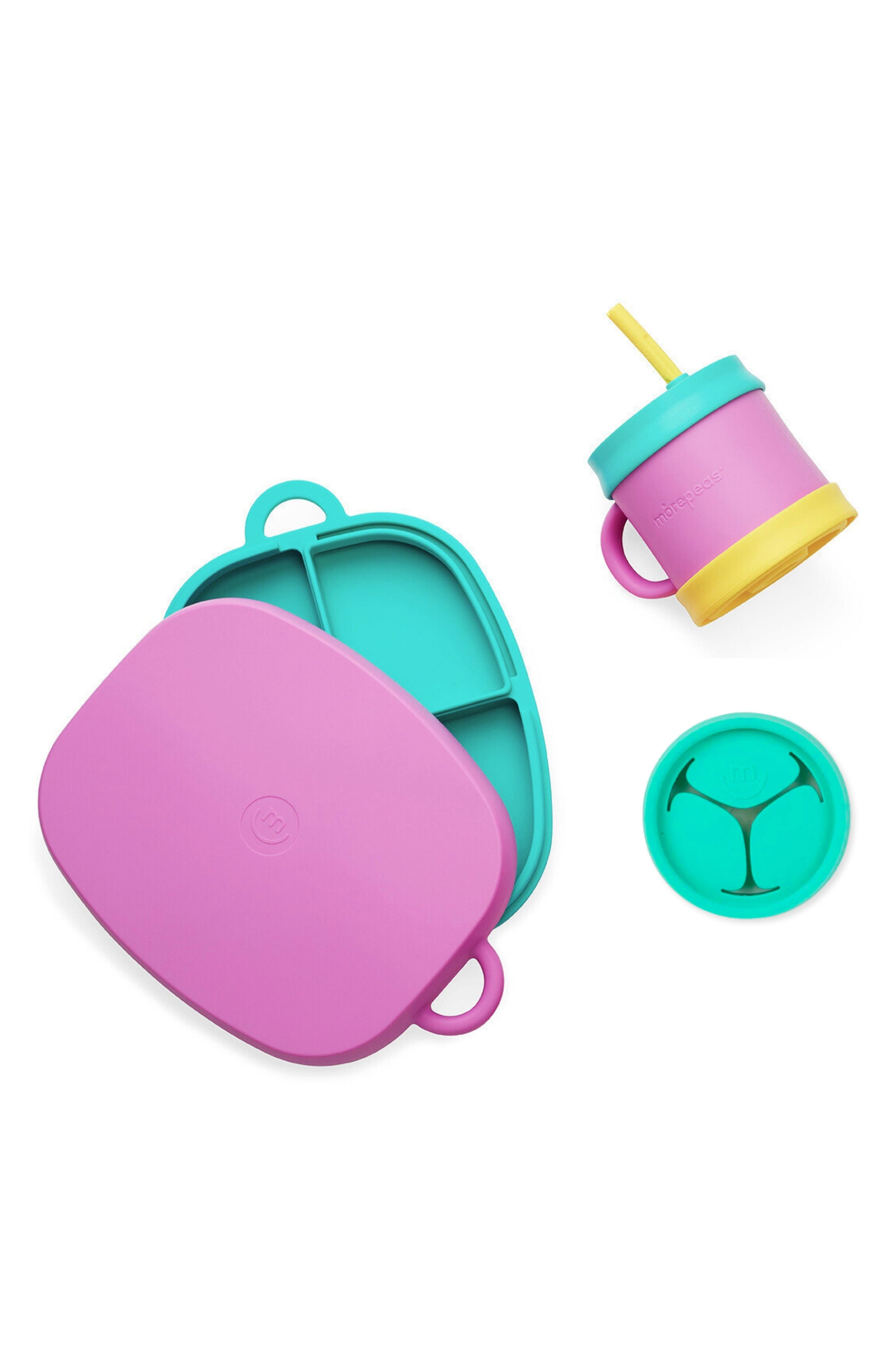 morepeas Toddler Mealtime Set in Grape 