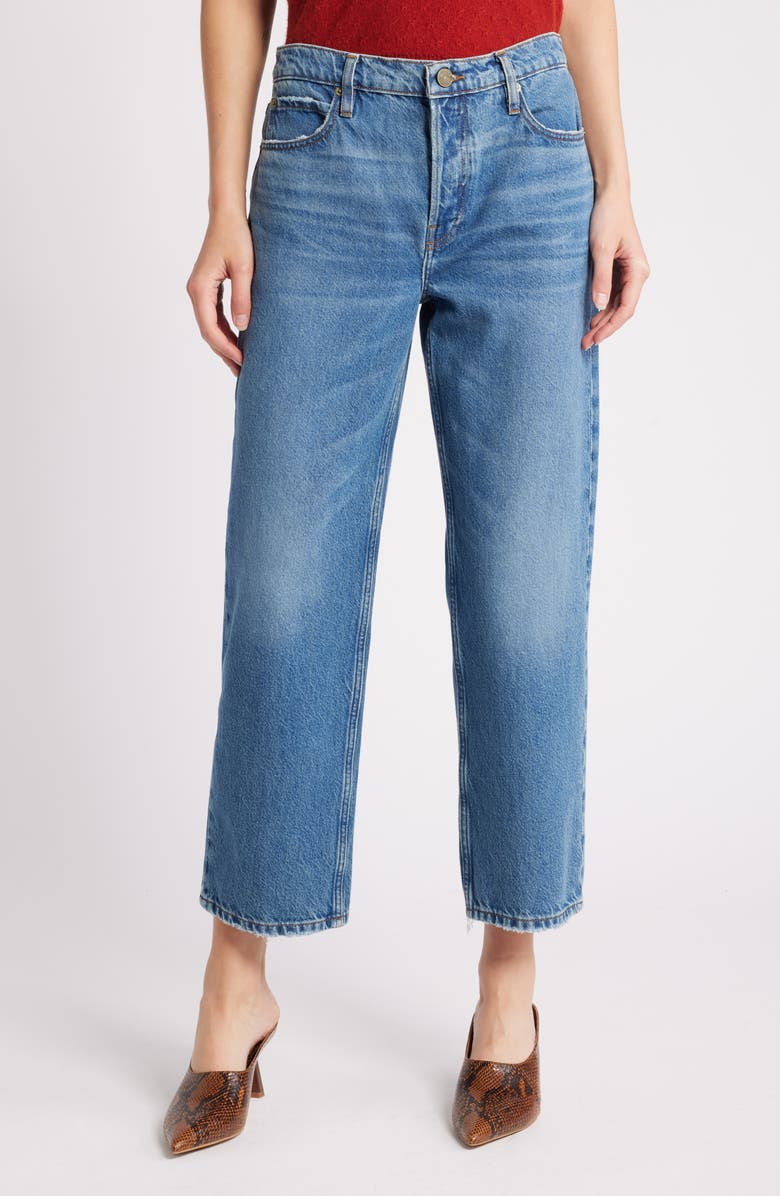 FRAME The Slouchy Straight Leg Jeans, Main, color, Caramia