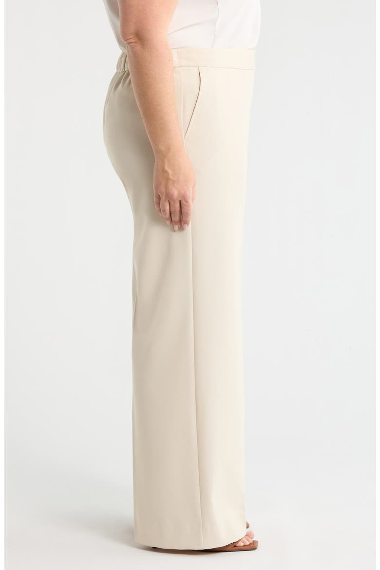 The Lennox Wide Leg Trousers, Alternate, color, BEIGE OATMEAL