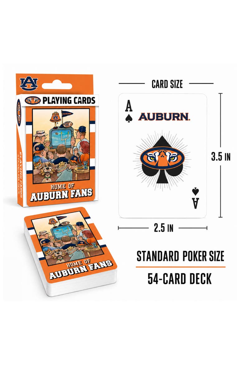 Auburn Tigers Fan Deck Playing Cards, Alternate, color, Multicolor