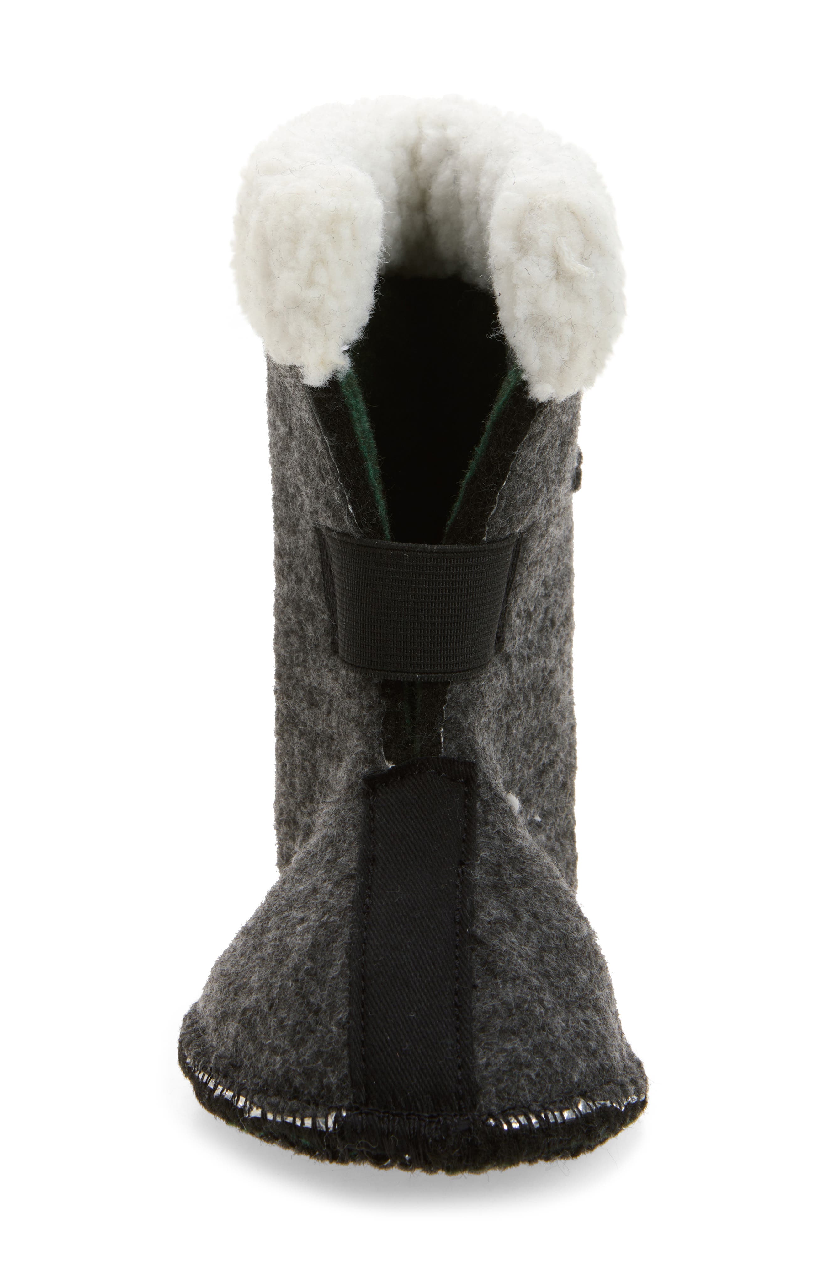 Kids' ThermoPlus Faux Fur Trim Boot Liner, Alternate, color, WINTER WHITE