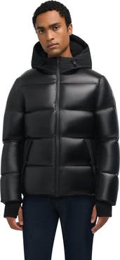Pajar Rikuto Boxy Channel Quilted Puffer with Fixed Hood