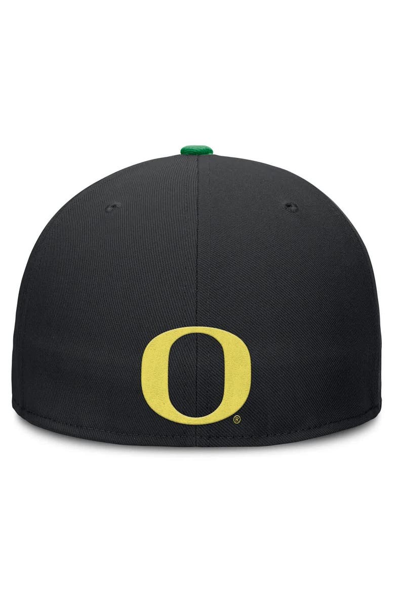Nike Men's Nike  Black Oregon Ducks True Primetime Performance Fitted Hat, Alternate, color, 