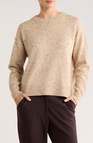 MAX STUDIO Drop Shoulder Sweater