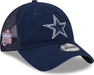 New Era Men's New Era Navy Dallas Cowboys Distinct 9TWENTY Adjustable Hat