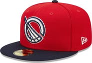 New Era Men's New Era Red/Navy Greenville Drive Marvel x Minor League 59FIFTY Fitted Hat
