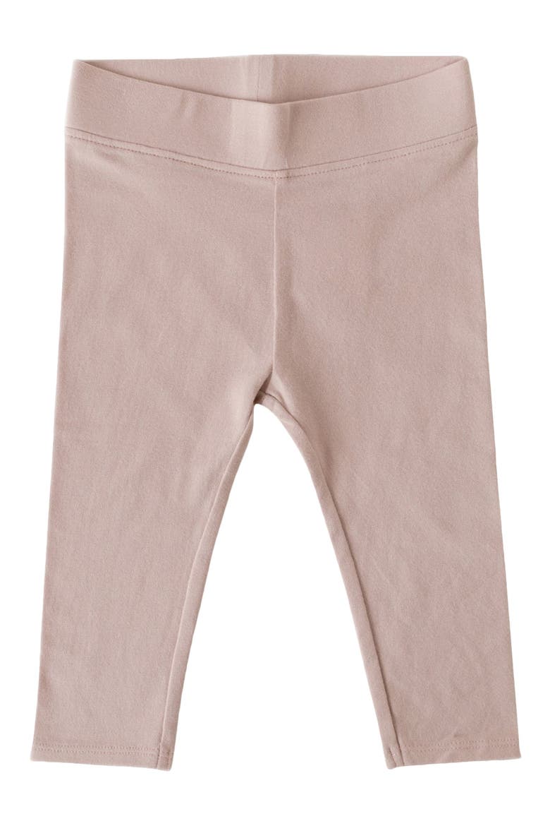 Essential Stretch Organic Cotton Leggings, Main, color, PALE PINK