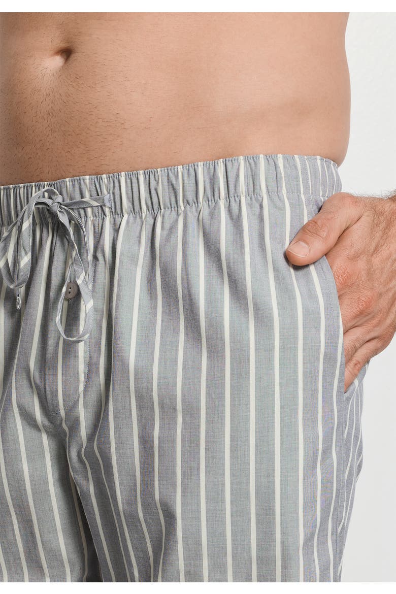 Night And Day Drawstring Cotton Shorts, Alternate, color, Denim Stripe