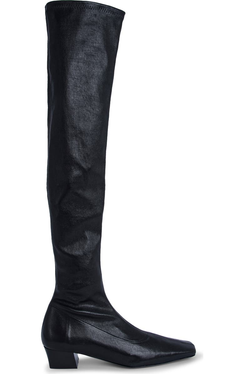 By Far Collette Block Heel Tall Boot, Main, color,