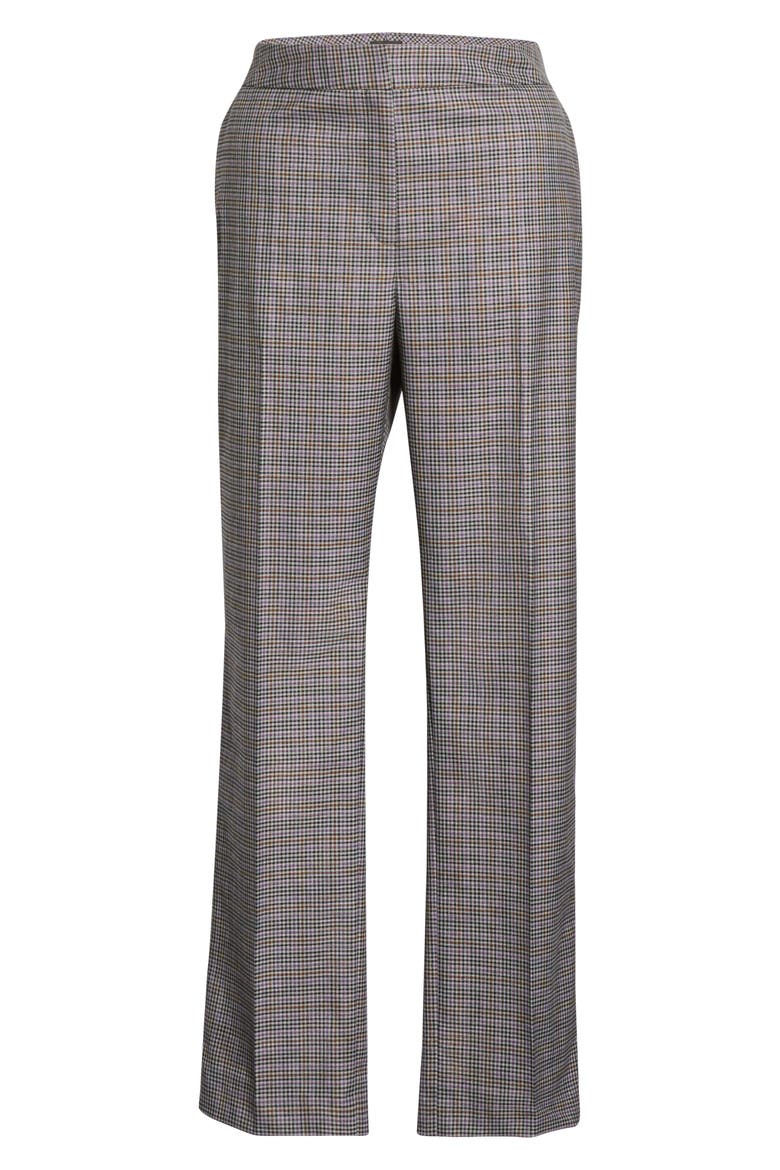 Stovepipe Pants, Alternate, color, PURPLE MULTI CHECK