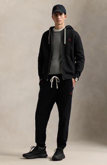 Men's Zip Front Fleece Hoodie