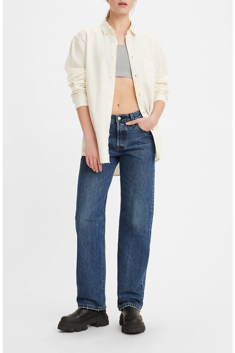 501® '90s Straight Leg Jeans, Alternate, color, MAD LOVE