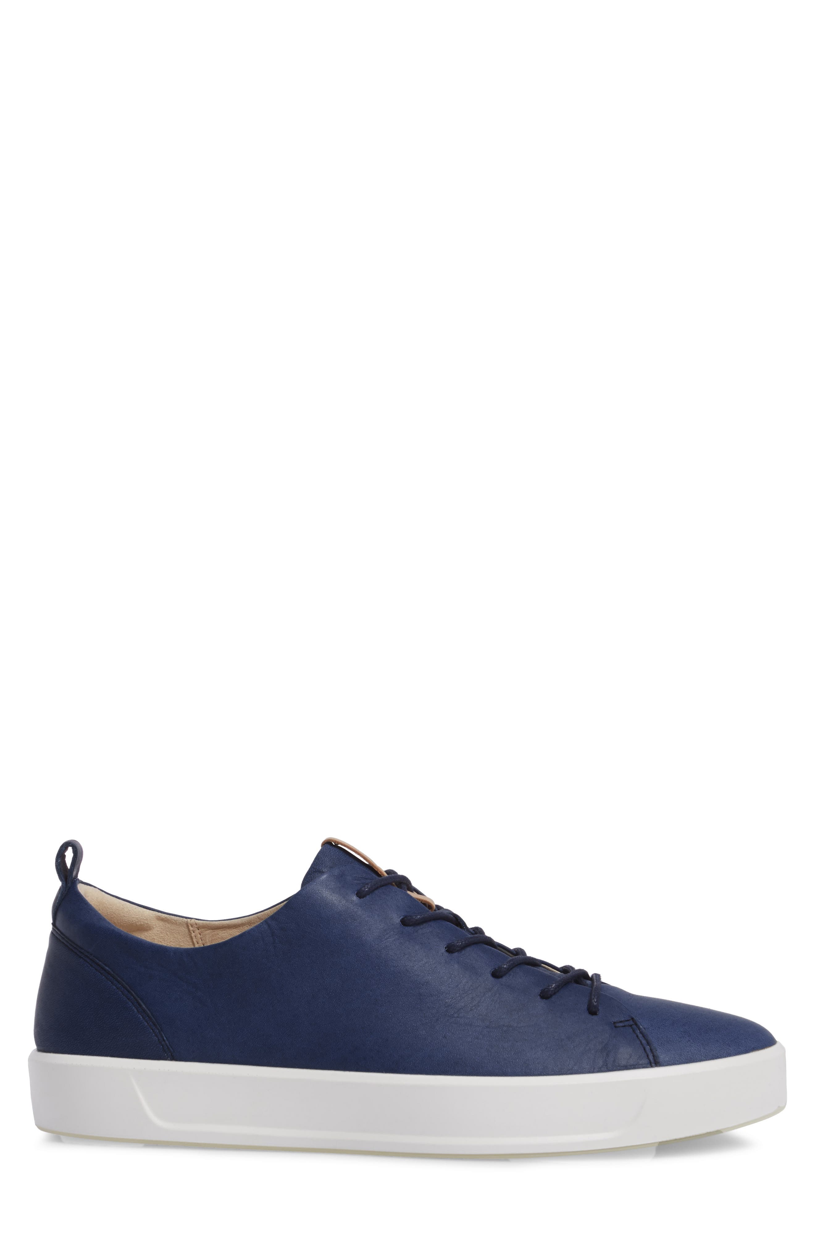 Soft 8 Sneaker, Alternate, color, INDIGO 7 LEATHER