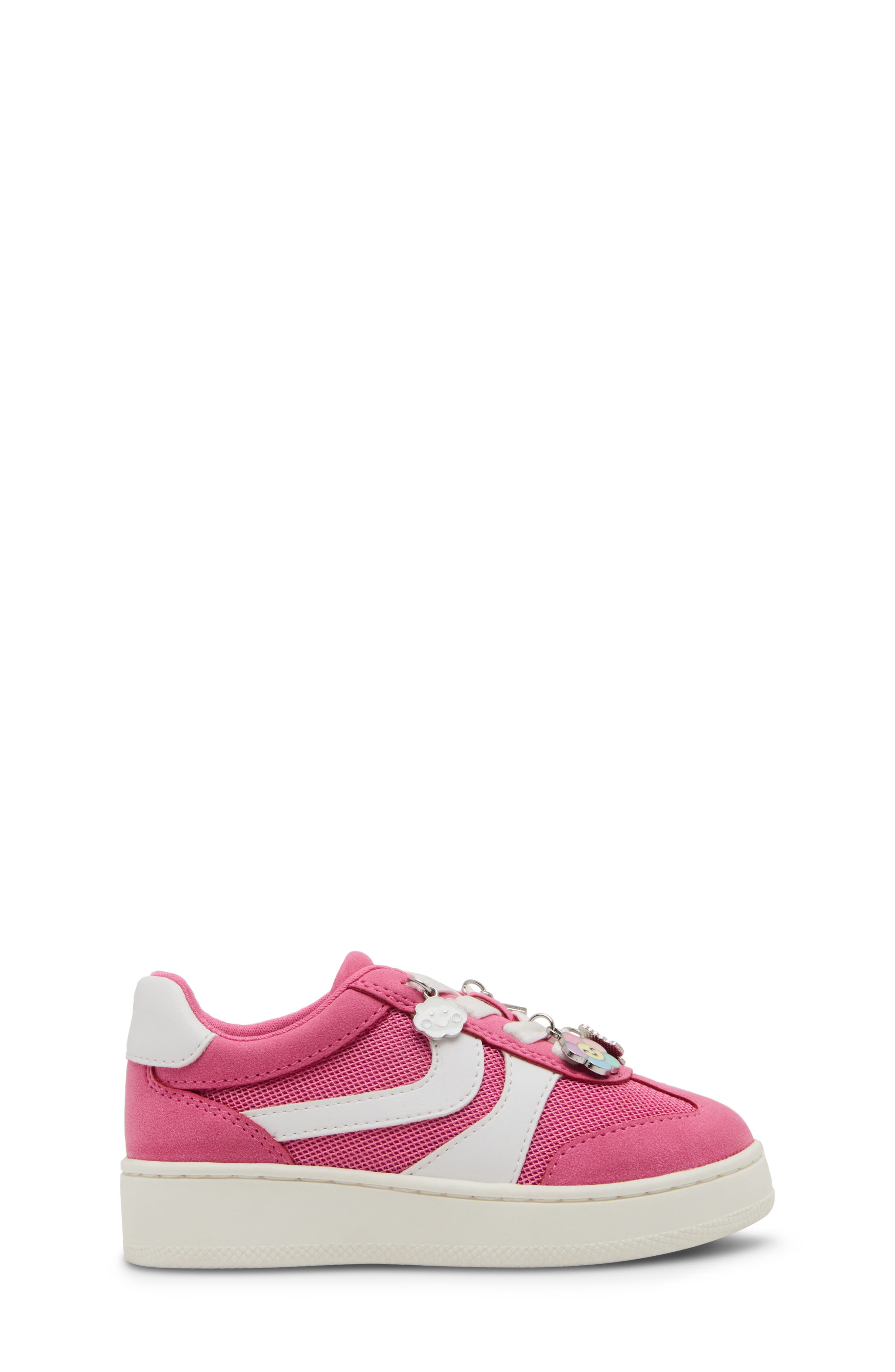 Kids' Jersey Sneaker, Alternate, color, PINK