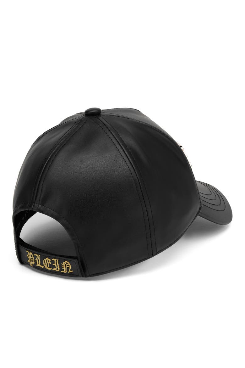 Baseball Cap Gothic Plein Unisex, Alternate, color, black/blackmatt