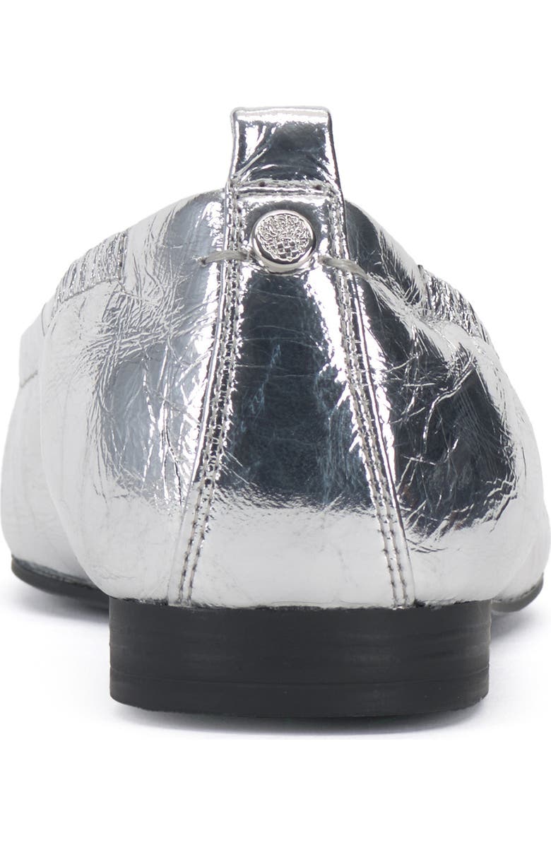Vince Camuto Ashleah Pointed Toe Flat, Alternate, color, Silver