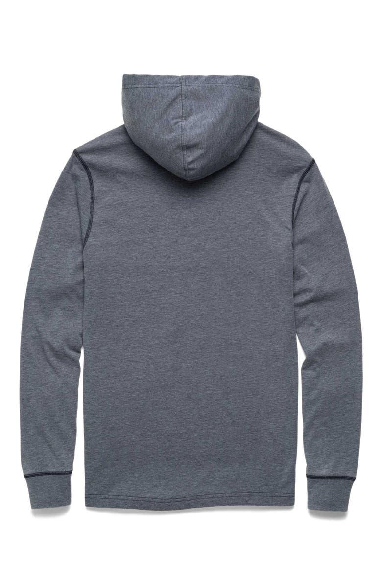 Surfside Supply Co. Harry Burnout Hooded Tee, Alternate, color, Navy Blazer