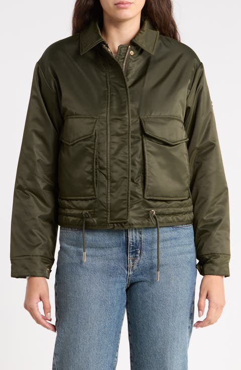 Short Barn Bomber Jacket