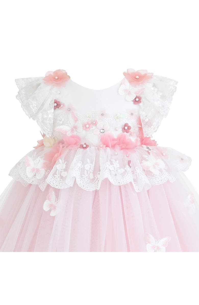 Tulleen Skyline Dress, Alternate, color, Pink