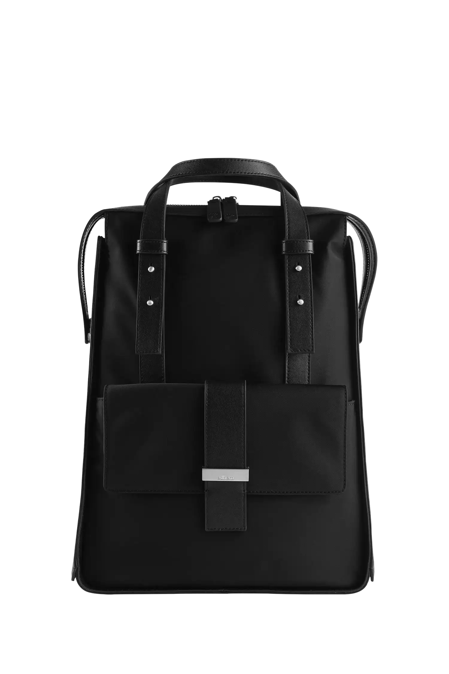 Esthera 7AM Nylon Backpack, Main, color, Black