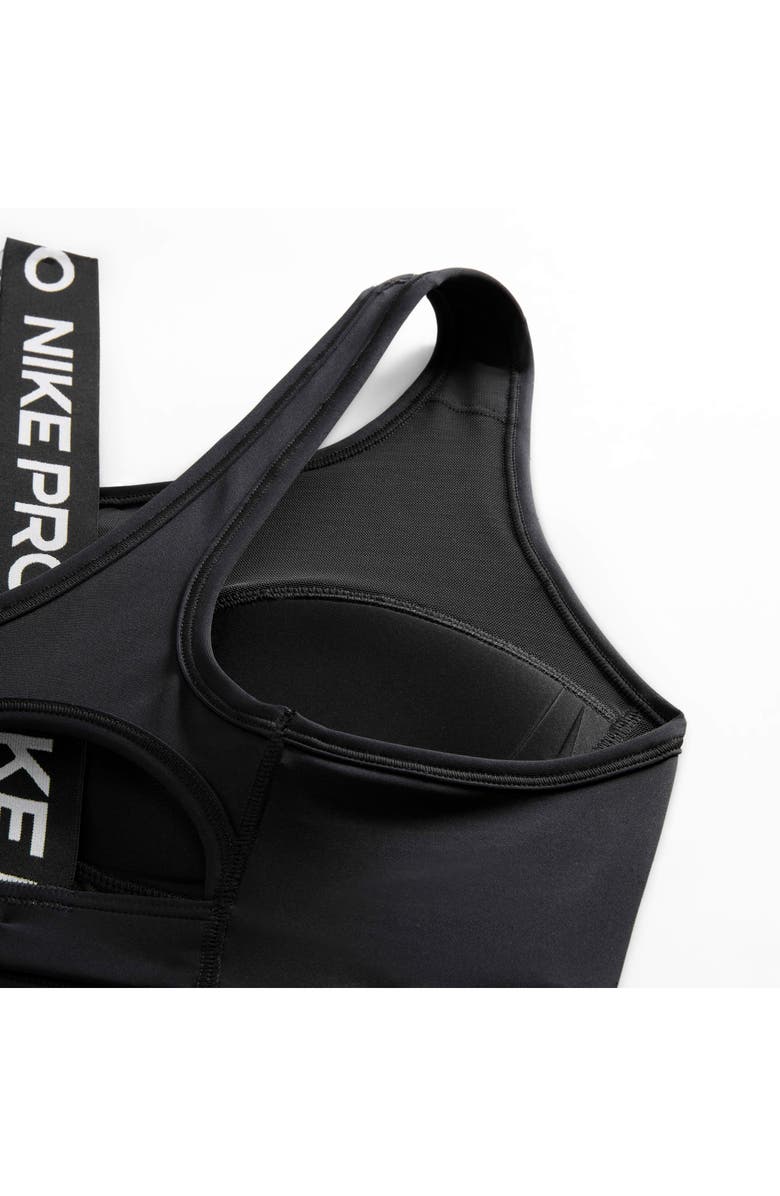 Nike Pro Swoosh Asymmetric Sports Bra, Alternate, color,