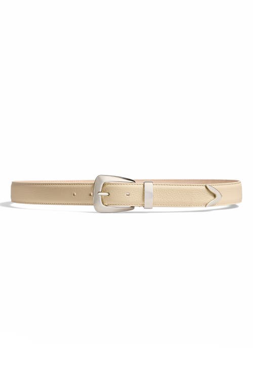 Khaite Benny Belt In Dark Ivory 445