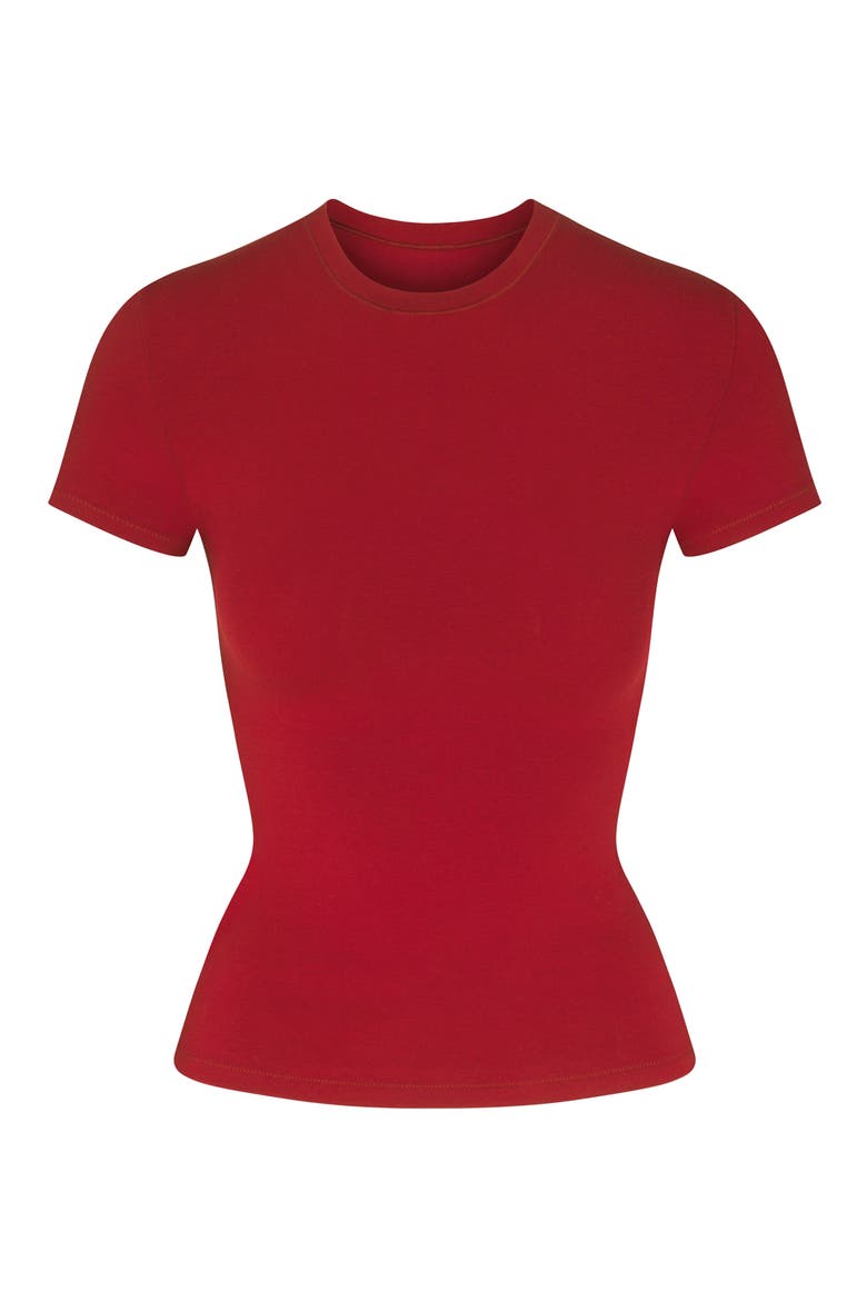 Stretch Cotton Jersey T-Shirt, Alternate, color, Z/DNUBRICKDNU