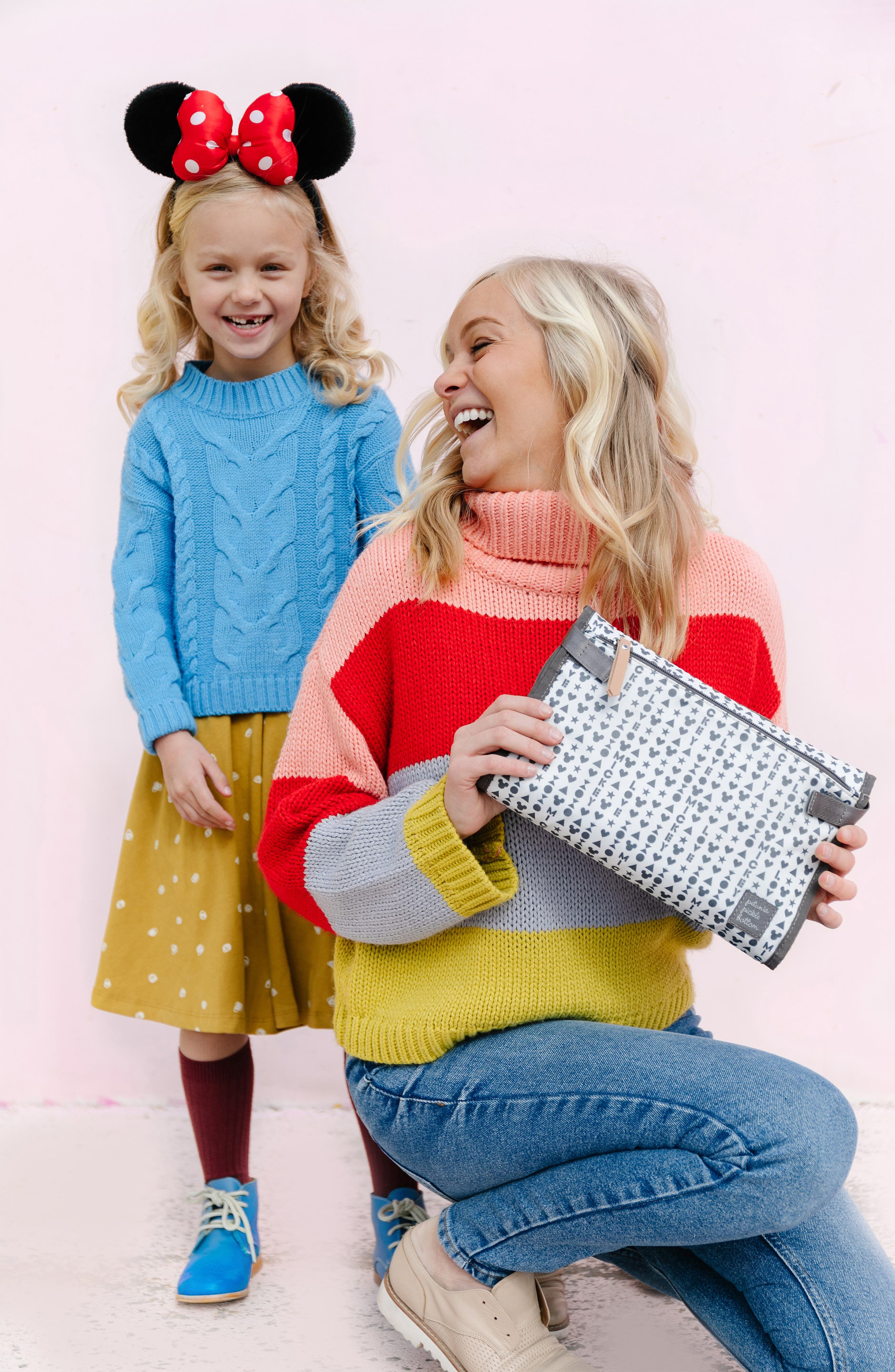 Petunia Pickle Bottom x Disney Nimble Diaper Changing Pad Clutch, Alternate, color, 