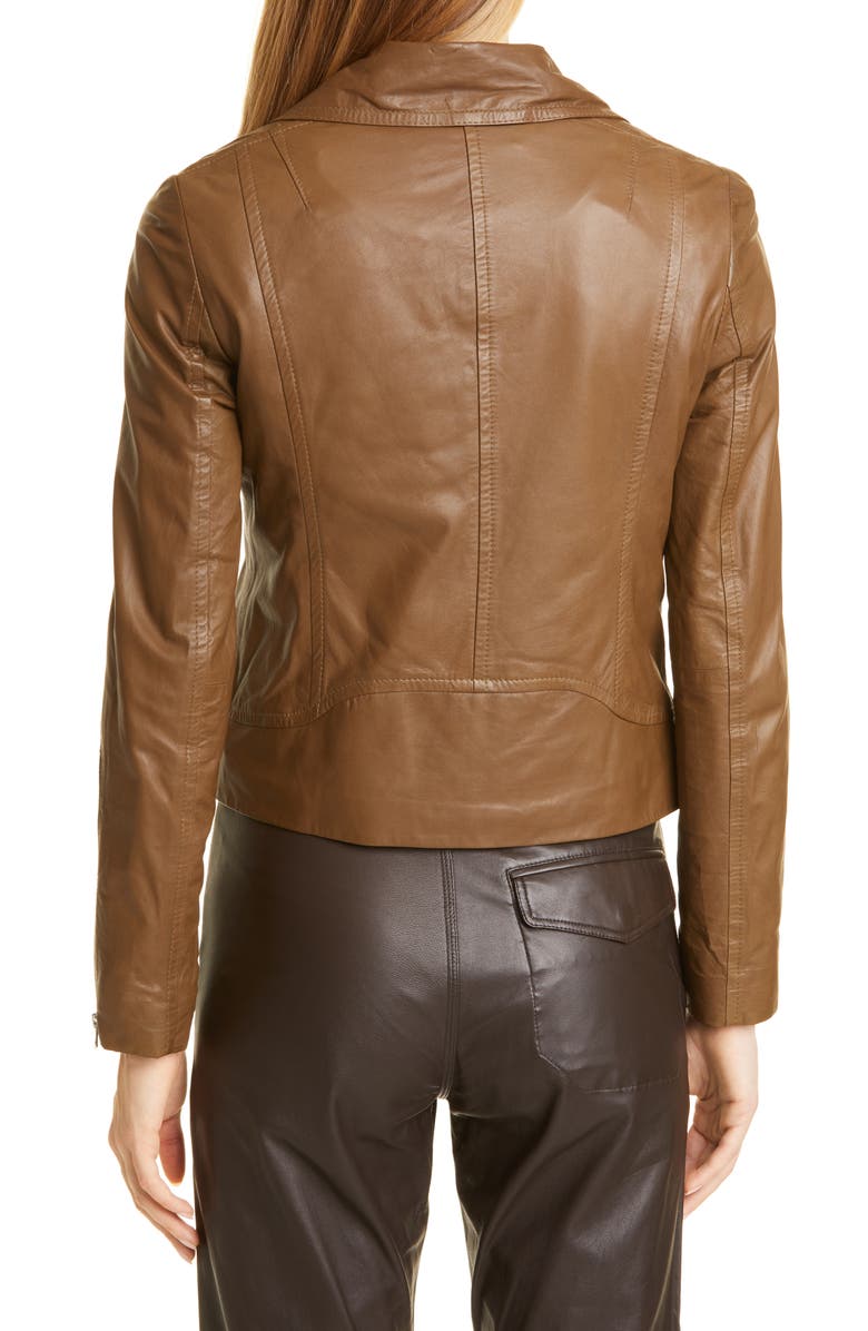 rag & bone Mack Leather Jacket, Alternate, color, 