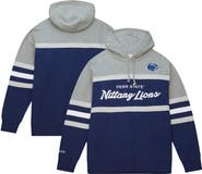 Mitchell & Ness Men's Mitchell & Ness Navy Penn State Nittany Lions Head Coach Pullover Hoodie