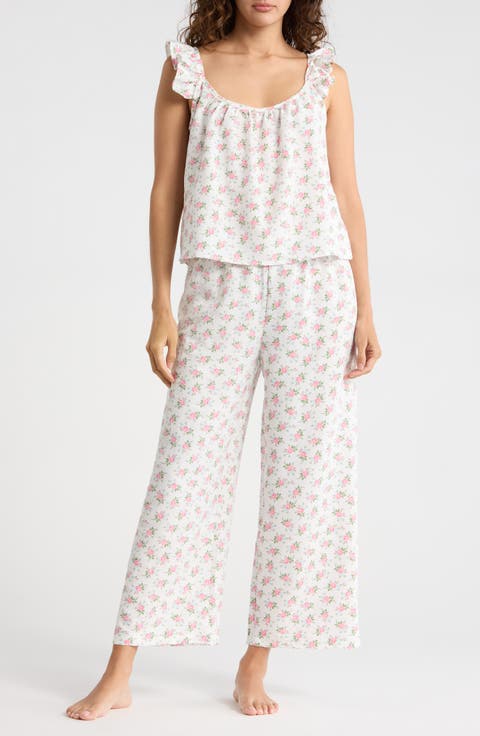 Ruffle Long Pajamas