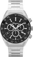 FERRAGAMO SLX GMT Bracelet Watch, 43mm