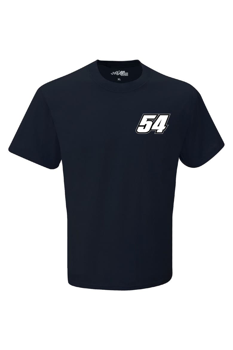 Men's Joe Gibbs Racing Team Collection Navy Ty Gibbs Exclusive Tonal Flag T-Shirt, Alternate, color, Navy