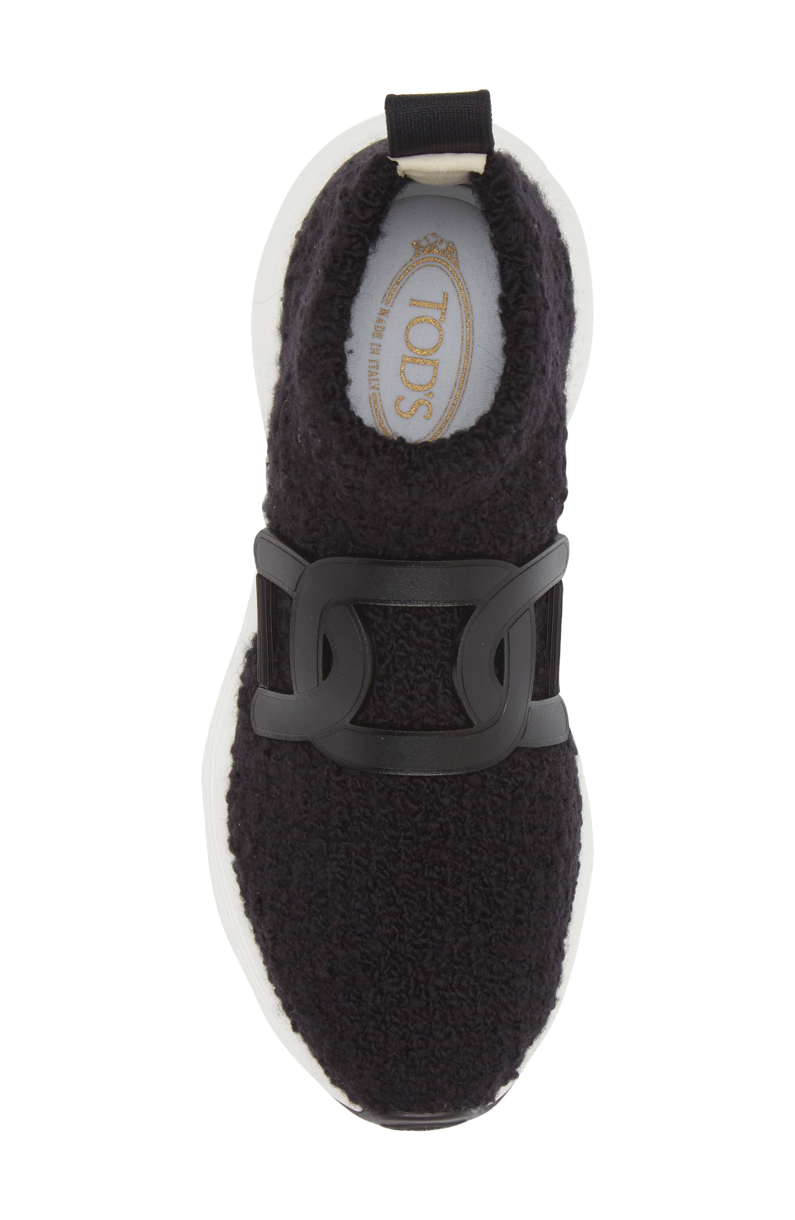 Tod's Kate Bouclé Sock Sneaker, Alternate, color, 